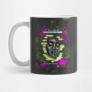 Neon Face Piercing Chart Mug